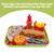 Pizza Egg Tart Hot Dog Fries Play Food Kitchen Set Children Toy Set For Kid Pizza Egg Tart Hot Dog Fries Play Food Kitchen Set Children Toy Set For Kid