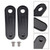 1993-2023 Electra Glides Road Glides Rear Floorboard Foot Peg Frame Plates Black Generic 1993-2023 Electra Glides Road Glides Rear Floorboard Foot Peg Frame Plates Black Generic