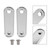 1993-2023 Electra Glides Road Glides Rear Floorboard Foot Peg Frame Plates Chrome Generic 1993-2023 Electra Glides Road Glides Rear Floorboard Foot Peg Frame Plates Chrome Generic