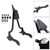 2018+ Softial Breakout 114 FLFB FLFBS FXBR RXBRS Passenger Sissy Bar Backrest Black Generic