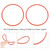 2PCS Dishdrawers O-Ring 523049 For Fisher Paykel
