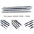 1991-1998 Toyota Land Cruiser 4PCS Door Belt Molding 75710-60021 Generic 1991-1998 Toyota Land Cruiser 4PCS Door Belt Molding 75710-60021 Generic
