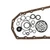 2013-2014 Altima 3.5l CVT Transmission Master Rebuild Kit W/Chain Belt 25T RE0F10E JF017E Generic