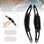 2019-2022 Toyota Corolla Carbon Look Steering Wheel Paddle Shifter Extension Black Generic