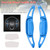 2023 Toyota Crown Carbon Look Steering Wheel Paddle Shifter Extension Aluminium Blue Generic
