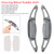 2018-2022 Toyota Camry Carbon Look Steering Wheel Paddle Shifter Extension Aluminium Grey Generic