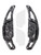 2011-2014 Toyota Jelucci Steering Wheel Paddle Shifter Extension Black Forged Pattern Generic