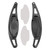 2022-2023 Honda Civic 11th Gen Steering Wheel Paddle Shifter Extension Carbon Fiber Black Look Generic