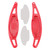 2022-2023 Honda Civic 11th Gen Steering Wheel Paddle Shifter Extension Carbon Fiber Red Look Generic