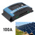 100A MPPT Solar Controller Multi-language Color Screen Serial Port MPPT Solar Controller Bluetooth Temperature Monitoring Charging 12V~60V