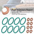 2004-2010 Duramax LLY, LBZ, LMM Fuel Injector O-Ring Seal 97327722 Generic
