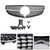 2014-2017 Mercedes Benz E-Class W207/ C207 Diamond Front Upper Grille With badge Generic