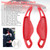 2016-2021 Discovery Sport Steering Wheel Paddle Shifter Extension Carbon Fiber Red Look Generic