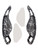 2010-2022 Range Rover Steering Wheel Paddle Shifter Extension Black Forged Pattern Generic
