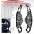 2016-2021 Discovery Sport Steering Wheel Paddle Shifter Extension Black Forged Pattern Generic