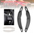 2018-2019 Mitsubishi Eclipse Cross Steering Wheel Paddle Shifter Extension Carbon Fiber Black Look Generic