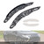 2010-2015 Mitsubishi Lancer Steering Wheel Paddle Shifter Extension Black Forged Pattern Generic