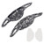 2022 Infiniti QX55 Steering Wheel Paddle Shifter Extension Black Forged Pattern Generic