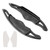 2021-2023 Hyundai Tucson Steering Wheel Paddle Shifter Extension Carbon Fiber Black Look Generic