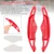 2020-2024 Hyundai Sonata Gen10 Steering Wheel Paddle Shifter Extension Carbon Fiber Red Look Generic