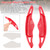 2021-2023 Hyundai Mistra Steering Wheel Paddle Shifter Extension Carbon Fiber Red Look Generic