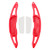 2014-2020 Mazda Atenza Steering Wheel Paddle Shifter Extension Carbon Fiber Red Look Generic