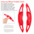 2014-2019 Mazda Axela Steering Wheel Paddle Shifter Extension Red Generic