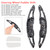 2014-2019 Mazda Axela Steering Wheel Paddle Shifter Extension Black Forged Pattern Generic
