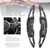 2015-2020 Mazda 6 Steering Wheel Paddle Shifter Extension Black Forged Pattern Generic