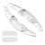 2015-2020 Mazda 6 Steering Wheel Paddle Shifter Extension Aluminium Silver Generic