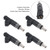 2004-2011 BMW 1er E87 4 X Fuel Injector 13537506158 Generic