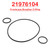 Volvo D11 D13 D16 Engine Crankcase Breather O-Ring Gaskets 21976104 Generic