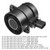 2005-2010 Chrysler 300C LE/LX Mass Air Flow Meter Sensor 0281002896 0281002897 Generic