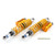 360mm 14" Adjustable Rear Shock Absorbers Kawasaki Zephyr 750 Zephyr 110 Pair Gold