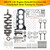 2010-2020 TOYOTA PRIUS 1.8L 2ZR-FE Engine Rebuild Overhaul Kit Crankshaft Rods Timing Generic
