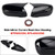 2007-2009 Lexus LS460 LS600h 2007-2009 Base Side Mirror Covers Rearview Housing Black Generic