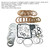 2000-2002 TOYOTA WINDOM Auto Transmission Master Rebuild Kit Clutch Discs Gasket U240E U241E Generic