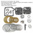 2005-2014 SEAT LEON L4 Transmission Master Rebuild Kit Overhaul Clutch Plates 02E DQ250 Generic