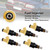 1991-1997 Volvo 850 2.4L 2.0L I5 5PCS Fuel Injector 0280150779 Generic