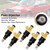 1991-1997 Volvo 850 2.4L 2.0L I5 5PCS Fuel Injector 0280150779 Generic