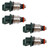 4PCS Fuel Injector 7700867867 Fit Renault Laguna Espace Megane Scenic 2.0L