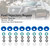 2015-2020 Cadillac Escalade 8PCS Fuel Injectors Repair Kit Generic