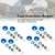 2016-2020 Chevrolet Camaro 8PCS Fuel Injectors Repair Kit Generic