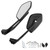2015-2024 BMW R 1200 1250 R Rearview Mirrors Left and Right Mirror Black 51168406497 51168406498 Generic