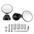 CNC Bar-end Mirror Rear View Mirrors Small Tracker Clubman For Vespa GTS 300