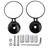 CNC Bar-end Mirror Rear View Mirrors Small Tracker Clubman For Vespa GTS 300