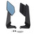 Aerodynamic Sport Mirrors For Ducati Monster 821 937 1200 Scrambler 1100 21-25