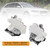 2010-2018 VW TOUAREG (7P5, 7P6) 4.2 V8 FSI TDI Rear Left+Right Passenger Side Door Lock Actuator Mechanism 4G0839015 Generic