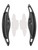 2022-2025 Hyundai Elantra N Steering Wheel Paddle Shifter Extension Aluminium Black Generic