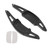 2024-2025 Mazda CX-90 Carbon Look Steering Wheel Paddle Shifter Extension Aluminium Black Generic